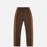 Patta TRICOT STRAIGHT TRACK PANTS, Chestnut