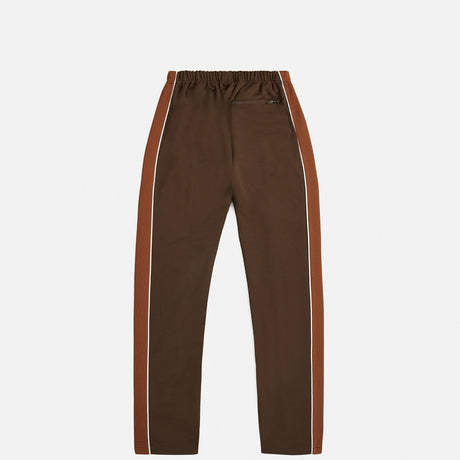 Patta TRICOT STRAIGHT TRACK PANTS, Chestnut