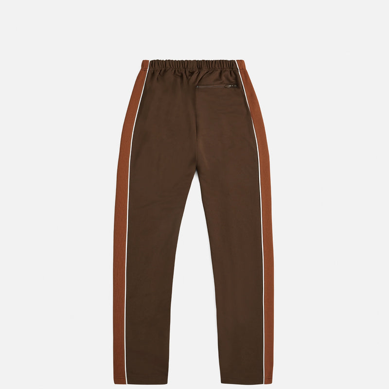 Patta TRICOT STRAIGHT TRACK PANTS, Chestnut