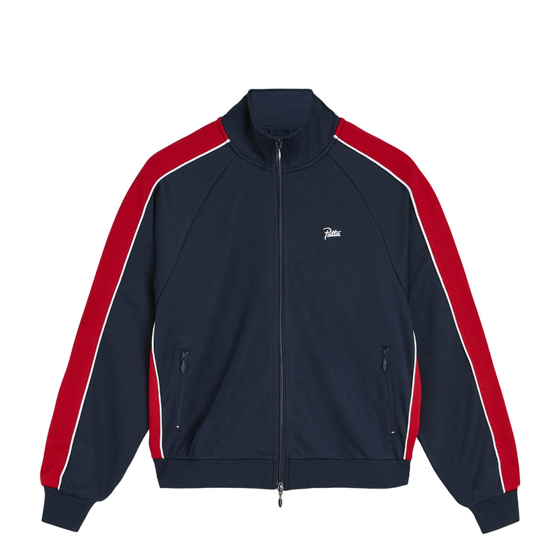 Patta TRICOT TRACK JACKET, Black Iris