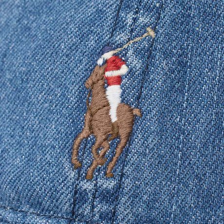 Polo Ralph Lauren COTTON DENIM BALL CAP, Blue
