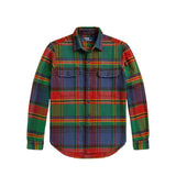 Polo Ralph Lauren CLASSIC FIT PLAID FLANNEL WORKSHIRT, Blue/Green/Multi