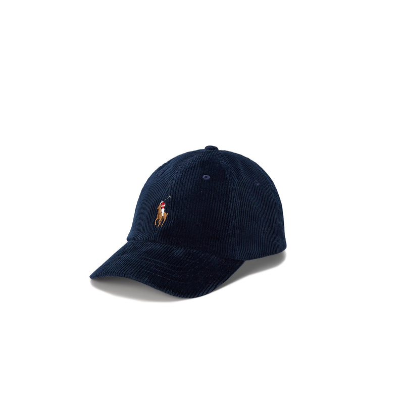 Polo Ralph Lauren CORDUROY CAP, Aviator Navy