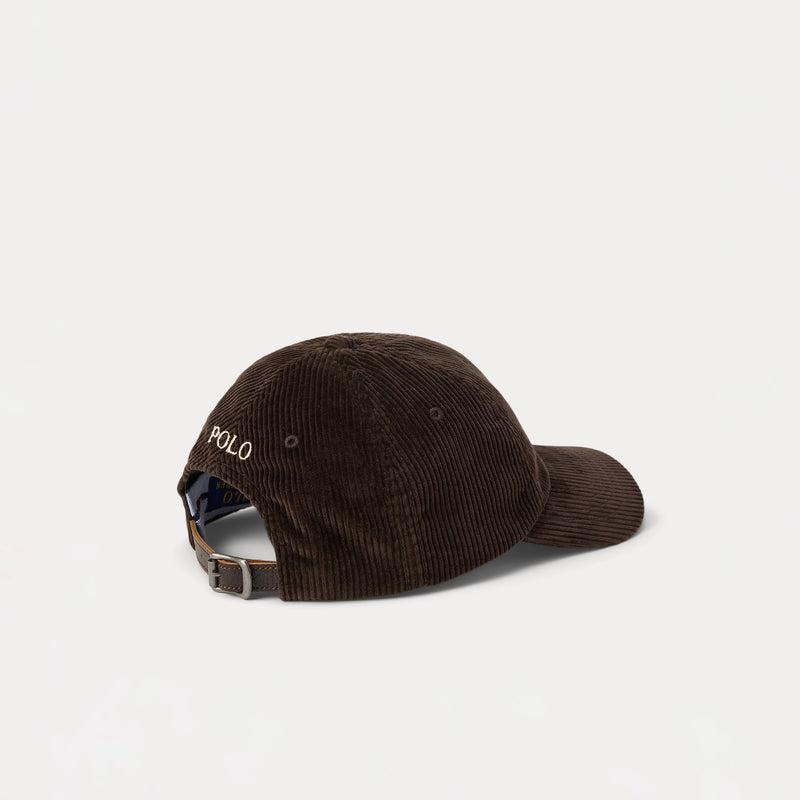Polo Ralph Lauren CORDUROY CAP, Madison Brown