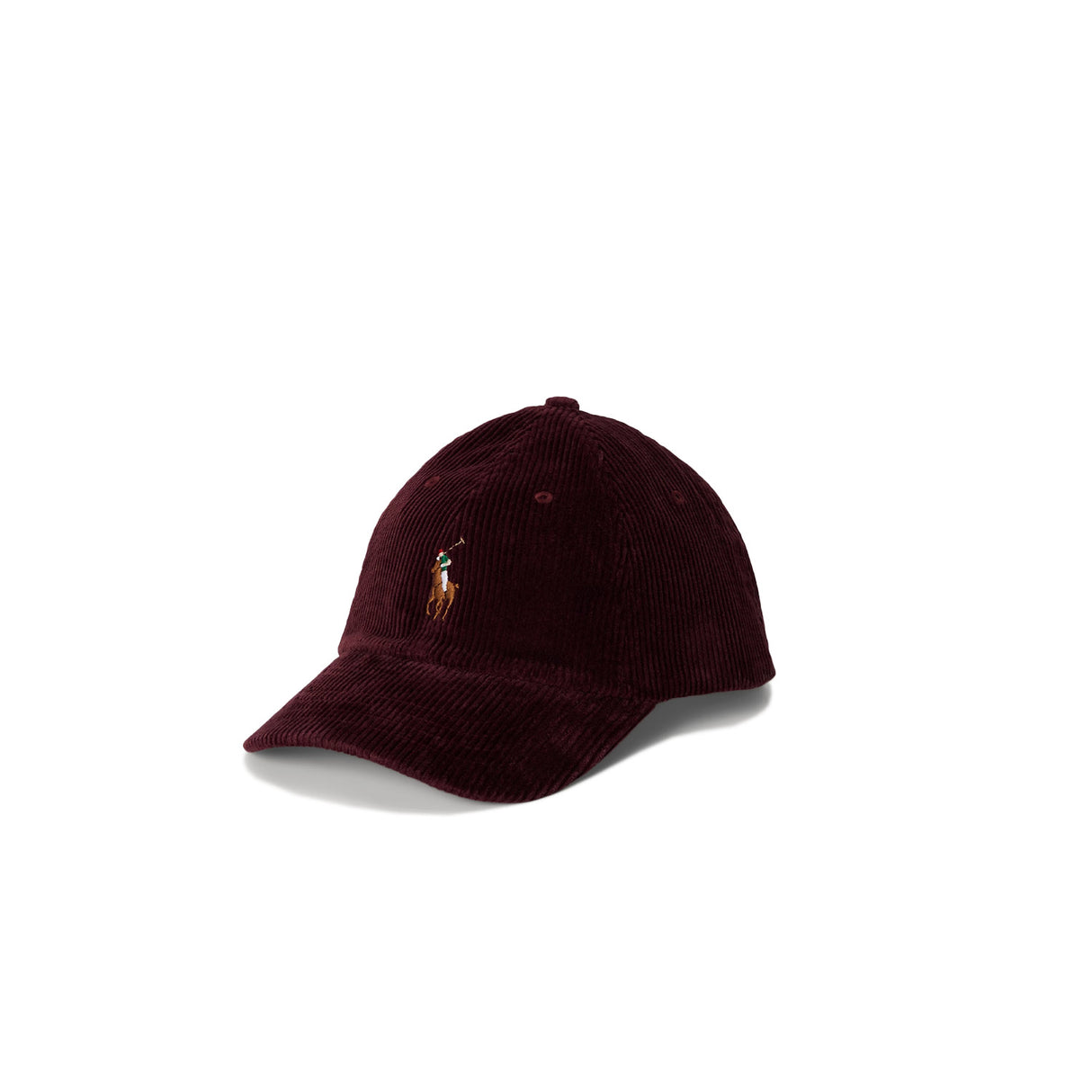 Polo Ralph Lauren CORDUROY CAP, Rich Ruby