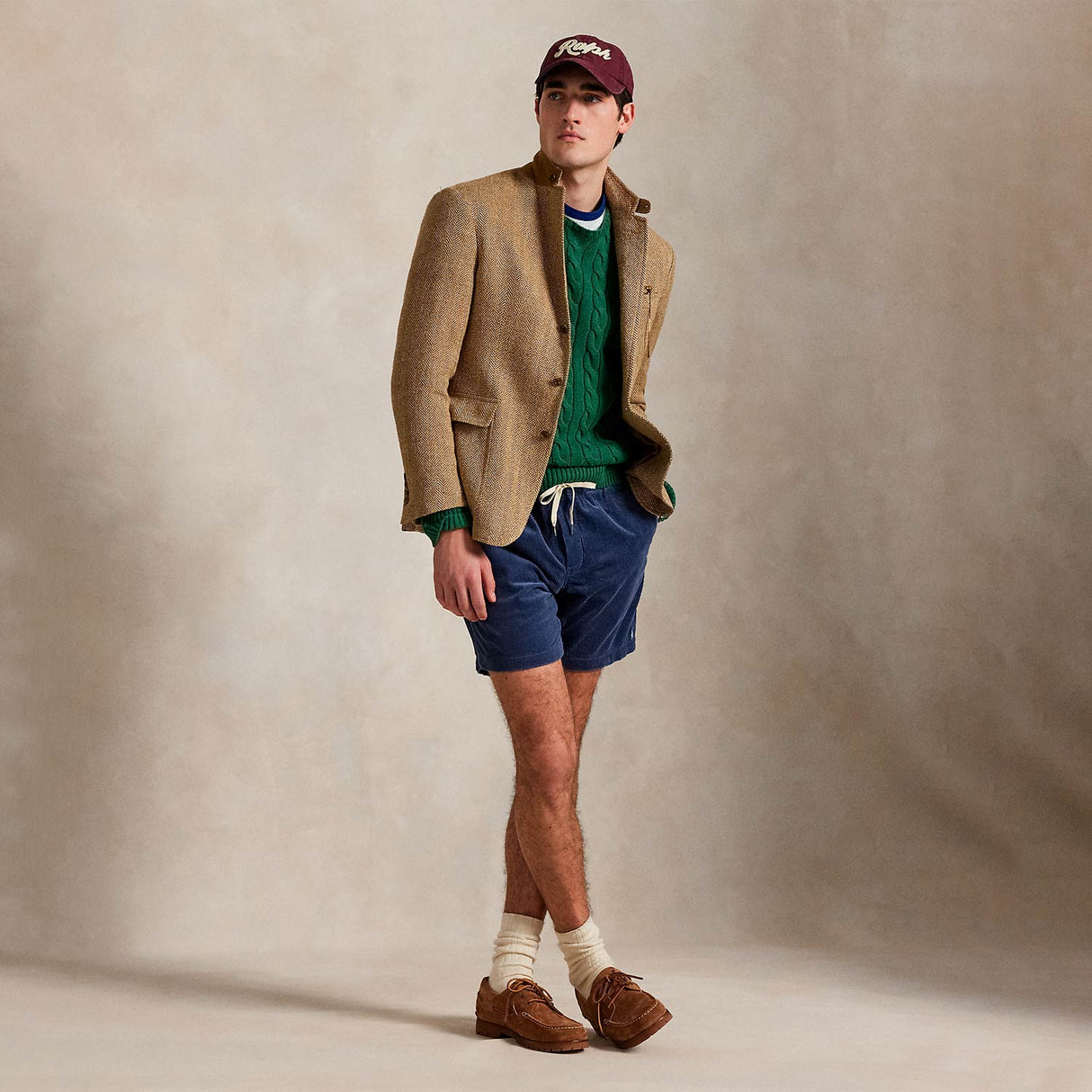 POLO Ralph Lauren CORDUROY PREPSTER SHORT, Navy