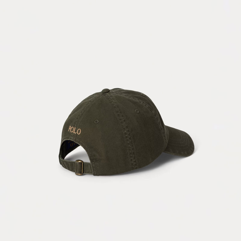 Polo Ralph Lauren COTTON CHINO BALL CAP, Olive