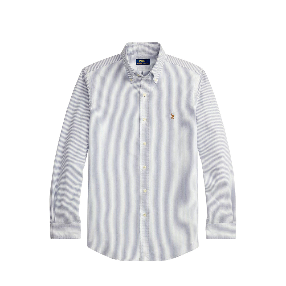 Polo Ralph Lauren CUSTOM FIT STRIPED OXFORD SHIRT, Blue/White