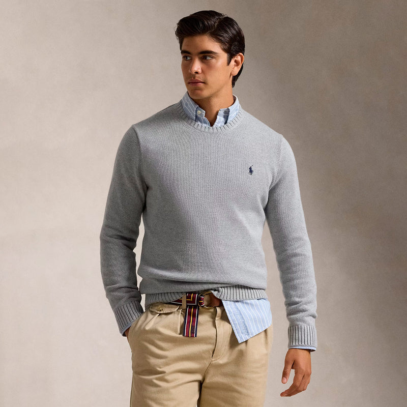 Polo Ralph Lauren KNITTED SWEATER, Andover Heather