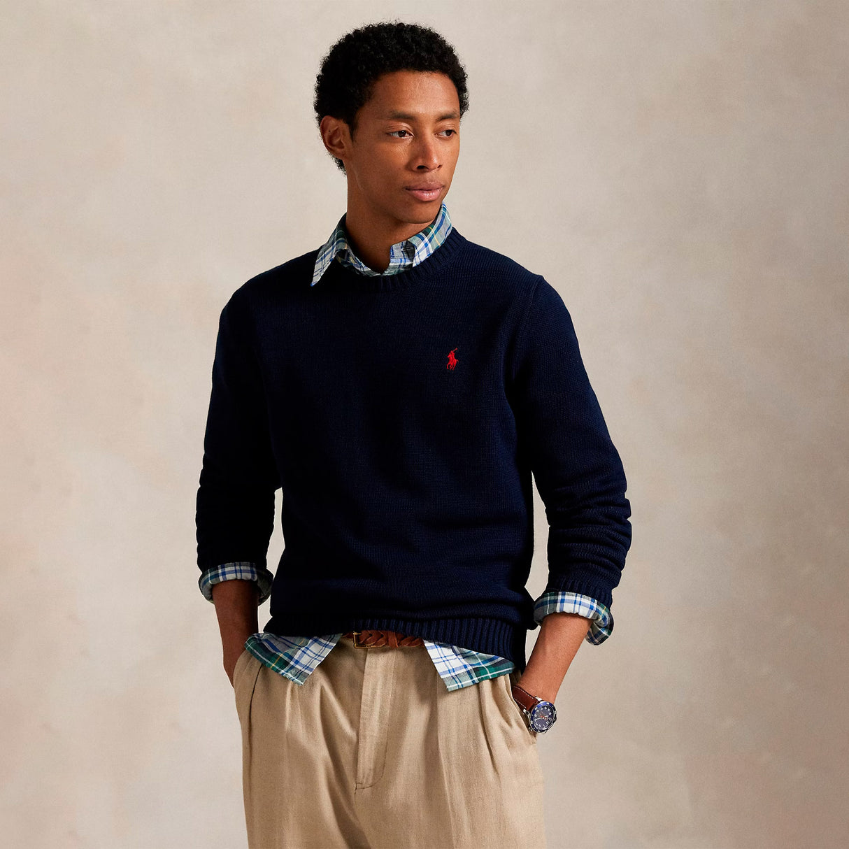 Polo Ralph Lauren KNITTED SWEATER, Hunter Navy