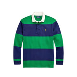 Polo Ralph Lauren LONGSLEEVE RUGBY SHIRT, Freshwater/Cruise Green