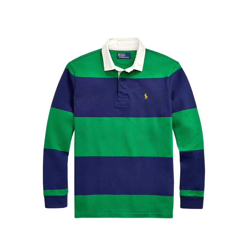 Polo Ralph Lauren LONGSLEEVE RUGBY SHIRT, Freshwater/Cruise Green
