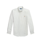 Polo Ralph Lauren LONGSLEEVE SPORT SHIRT, Shamrock/White