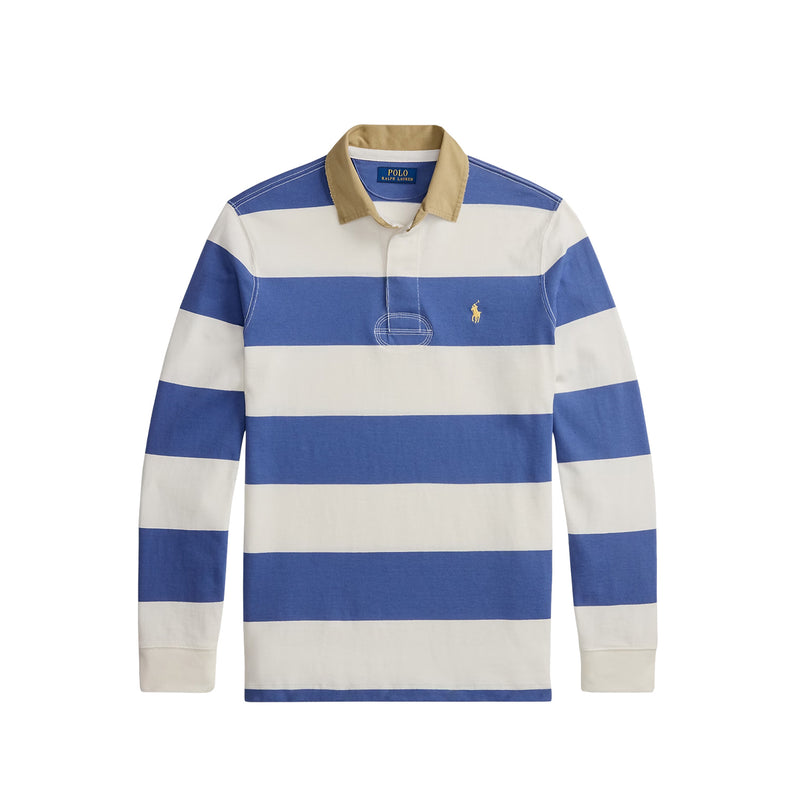 Polo Ralph Lauren LS RUGBY POLO, Old Royal/Trophy Cream