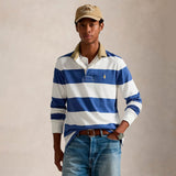 Polo Ralph Lauren LS RUGBY POLO, Old Royal/Trophy Cream