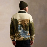 Polo Ralph Lauren PILE FLEECE GRAPHIC JACKET, Outdoorsman Scenic