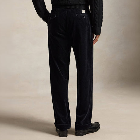 Polo Ralph Lauren PLEATED CORDUROY PANT, Black