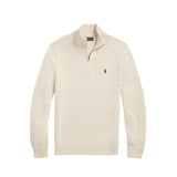 Polo Ralph Lauren QUARTER ZIP KNIT SWEATER, Andover Cream