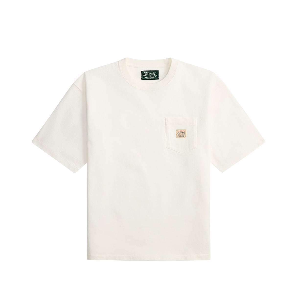 Polo Ralph Lauren RELAXED FIT HEAVYWEIGHT JERSEY T-SHIRT, White
