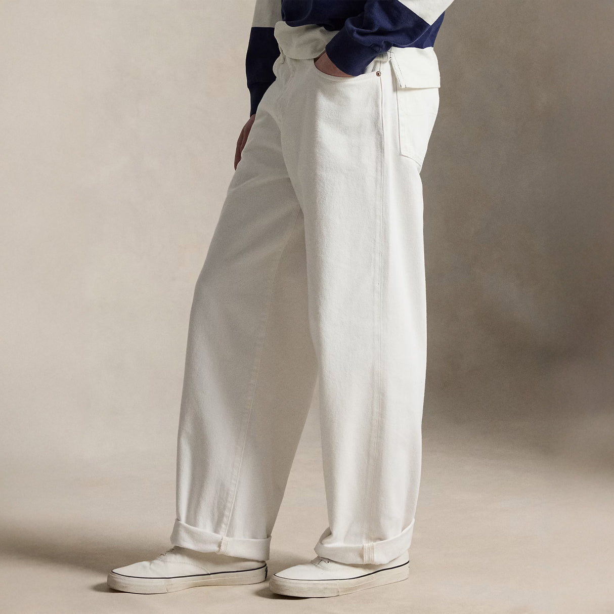 Polo Ralph Lauren RIVINGTON RELAXED JEANS, White