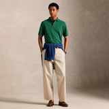 POLO Ralph Lauren S/S CLASSIC FIT MESH POLO SHIRT, Green