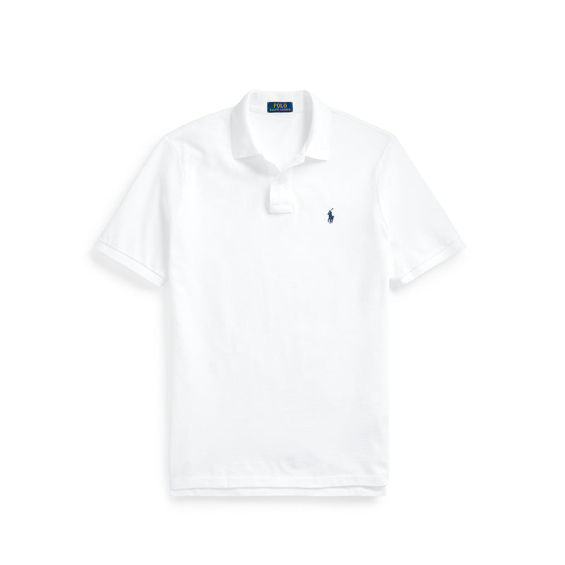 POLO Ralph Lauren S/S CLASSIC FIT MESH POLO SHIRT, White