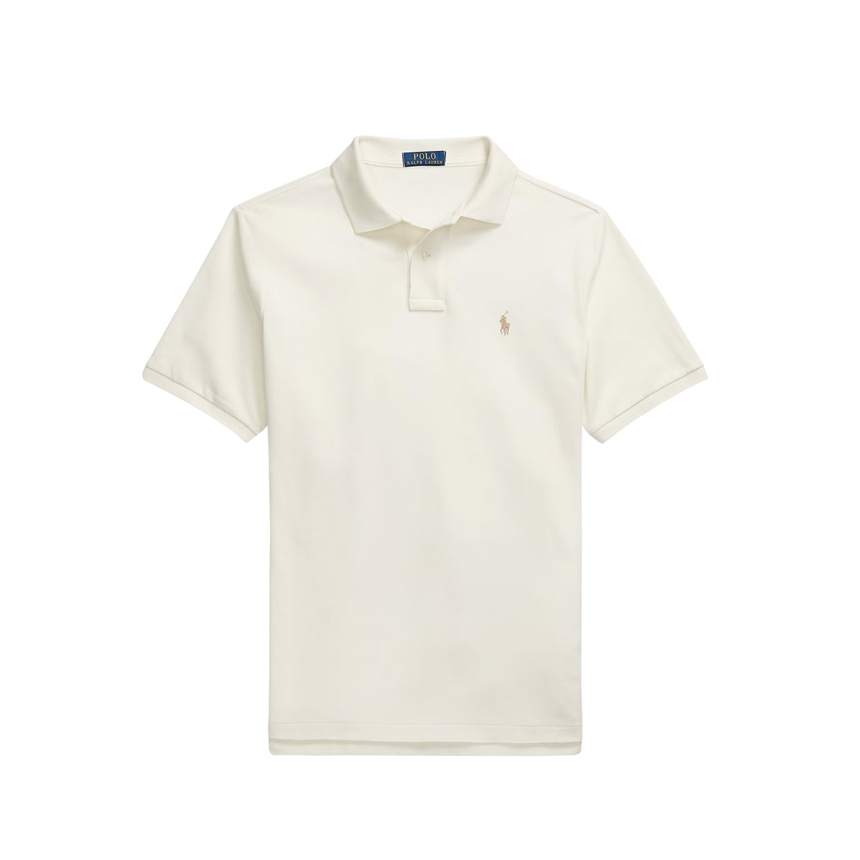Polo Ralph Lauren SHORT SLEEVE POLO SHIRT, Parchment Cream
