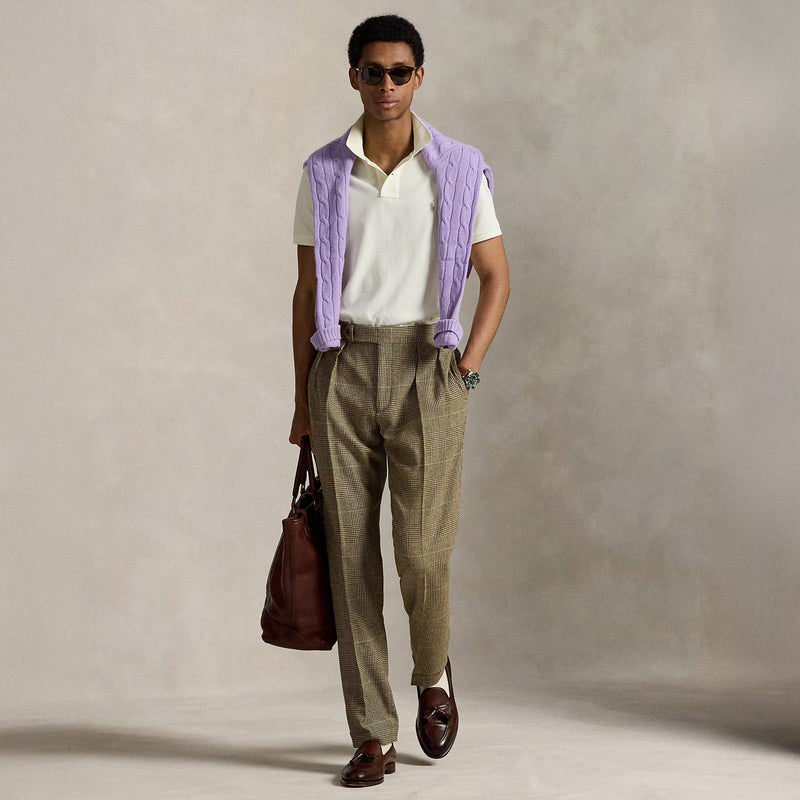 Polo Ralph Lauren SHORT SLEEVE POLO SHIRT, Parchment Cream