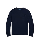 Polo Ralph Lauren WOOL-CASHMERE CREWNECK JUMPER, Hunter Navy