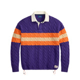 Polo Ralph Lauren WOOL RUGBY SWEATER, Purple