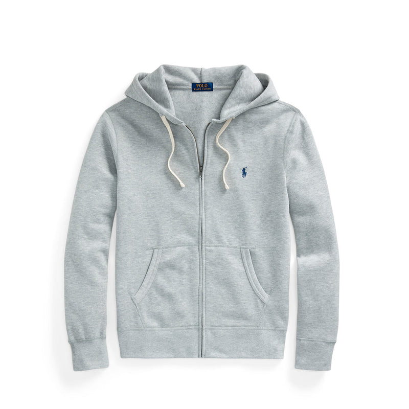 POLO Ralph Lauren ZIP-UP FLEECE HOODIE, Grey Heather