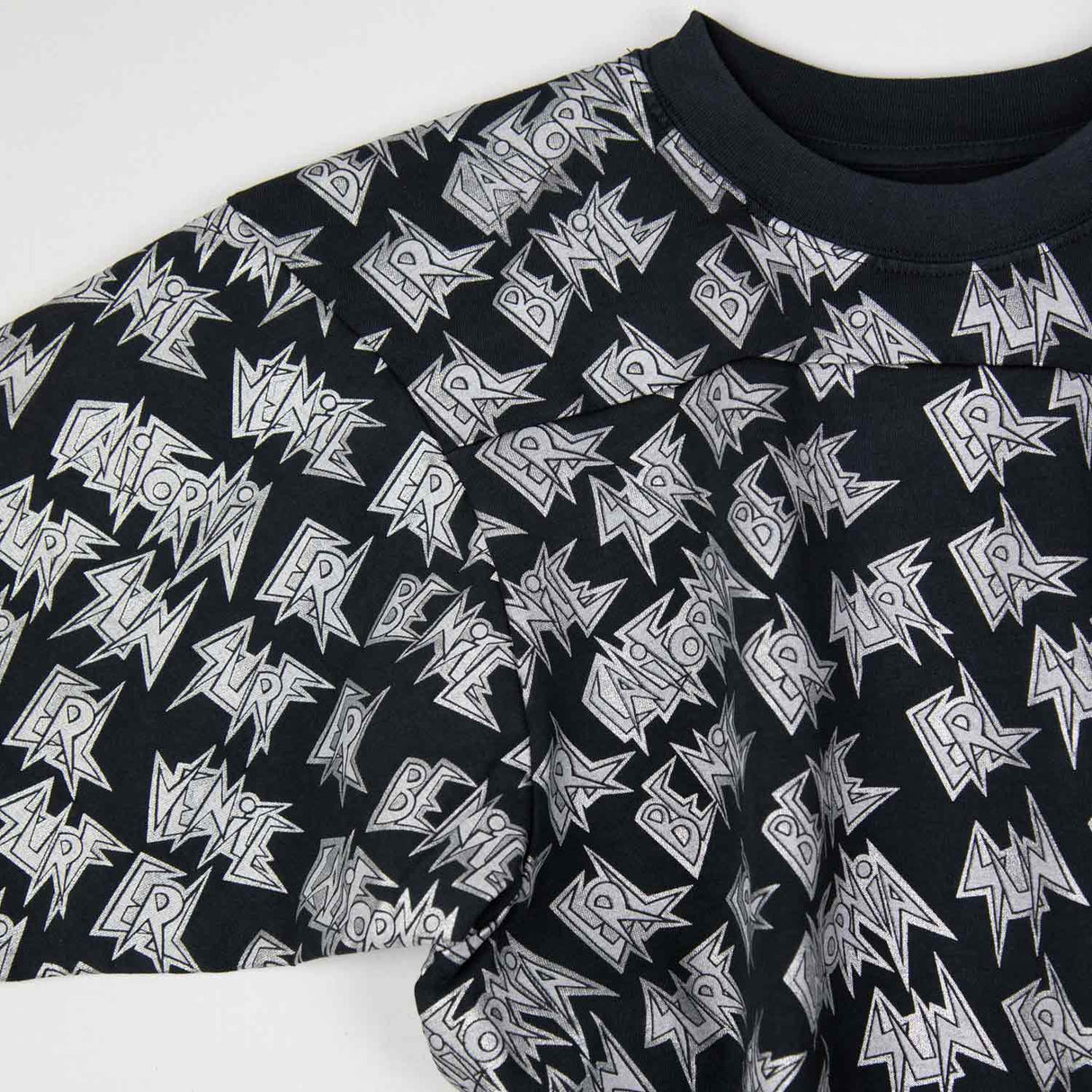 ERL PRINTED LONGSLEEVE T-SHIRT, Black