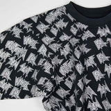 ERL PRINTED LONGSLEEVE T-SHIRT, Black