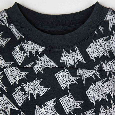 ERL PRINTED LONGSLEEVE T-SHIRT, Black