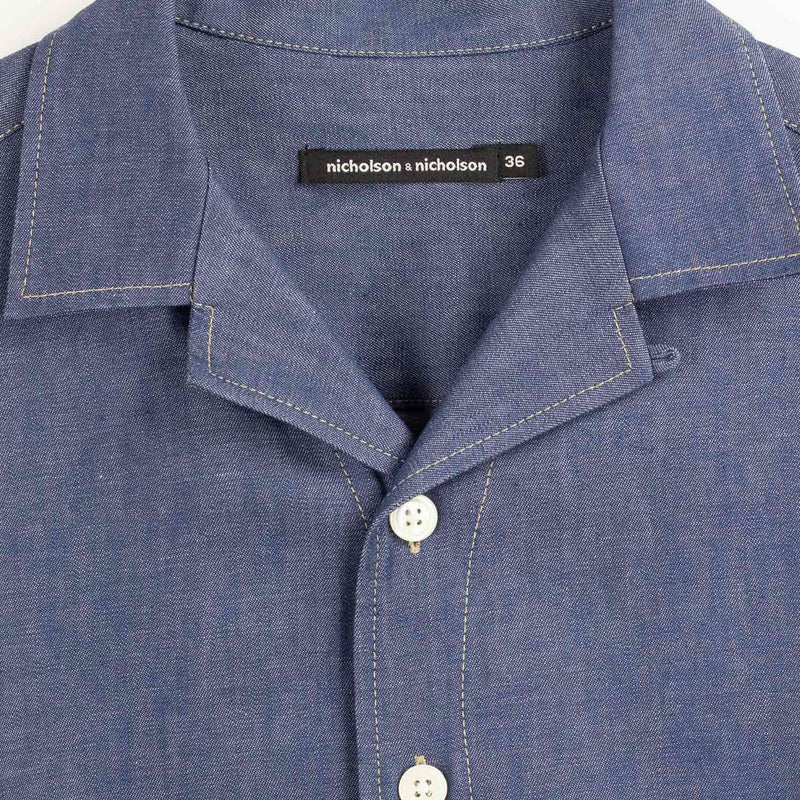Nicholson & Nicholson ROMA DENIM SHIRT, Blue