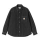 Carhartt WIP RYLAN SHIRT JACKET, Rylan Stripe Black