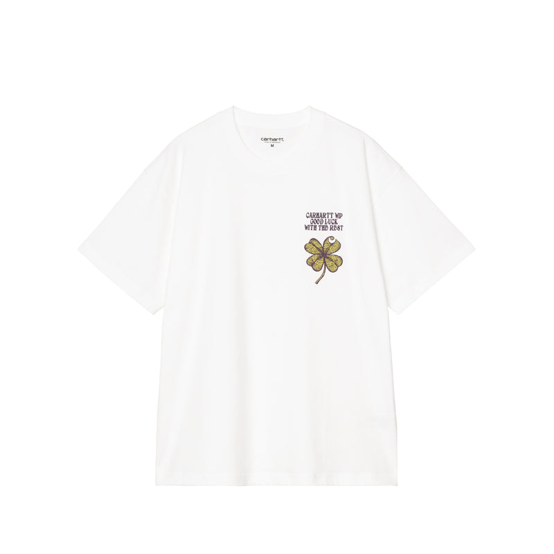 S/S CLOVER T-SHIRT, White
