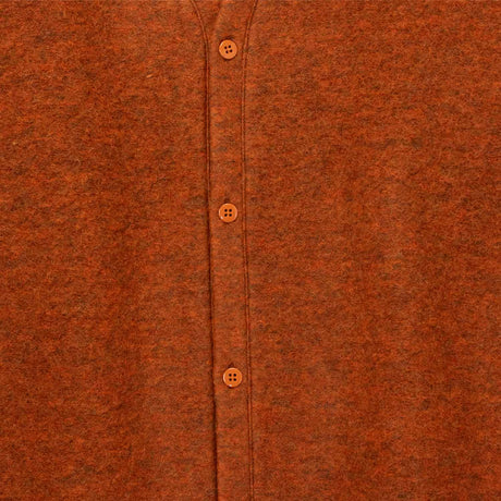 South2 West8 S.S. V NECK CARDIGAN, Orange