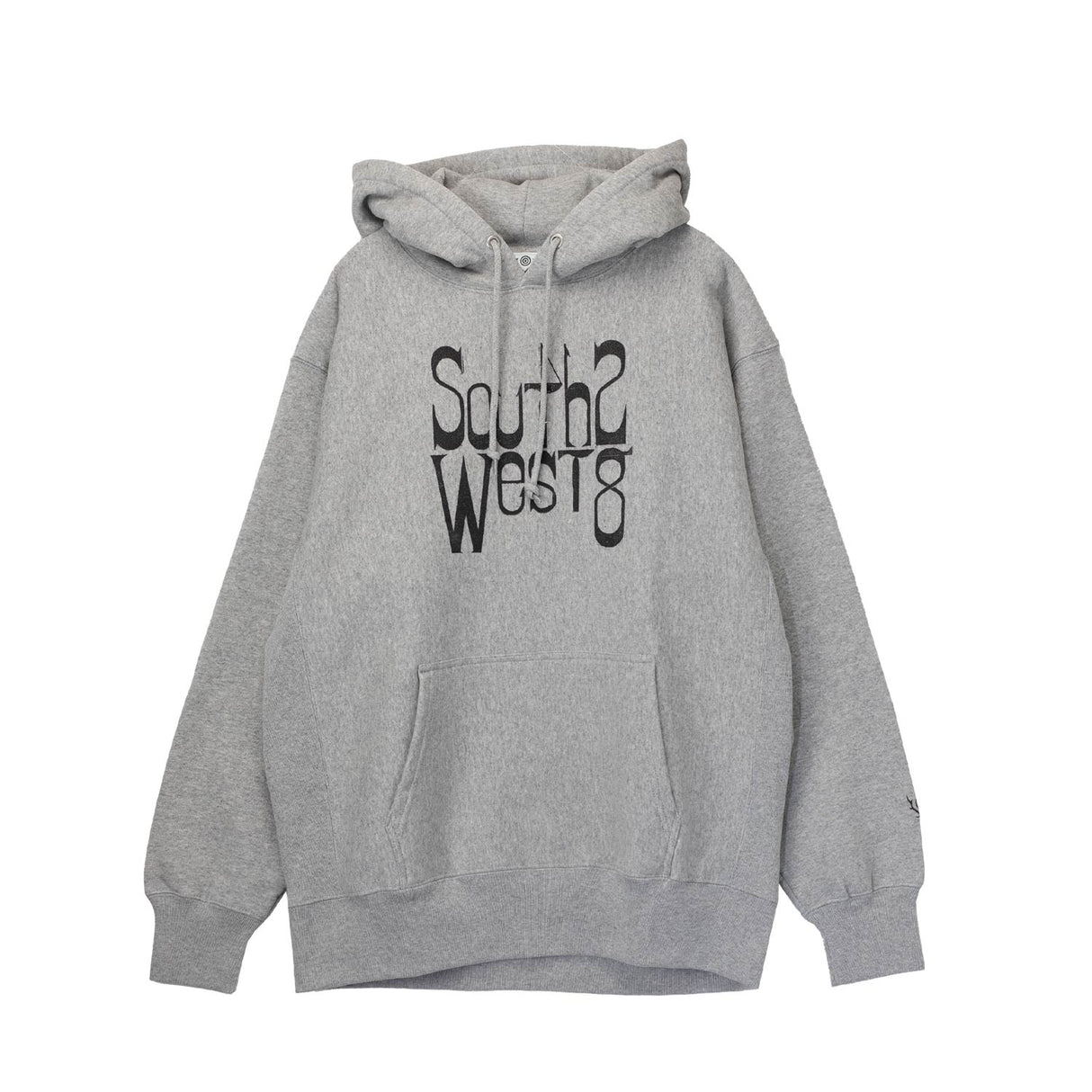 South2 West8 X F. KITAMURA SWEATSHIRT PARKA, Grey