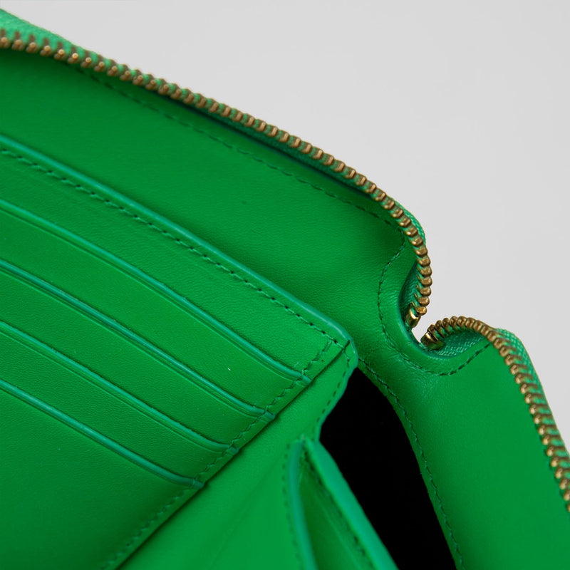 Comme des Garçons WALLET SA2100 CLASSIC LINE, Green