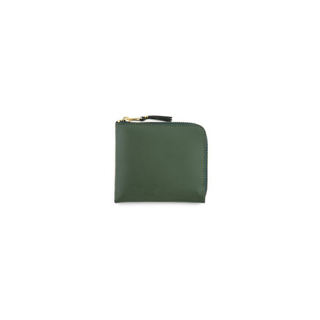 Comme des Garçons WALLET SA3100 CLASSIC LINE, Bottle Green - Image 1
