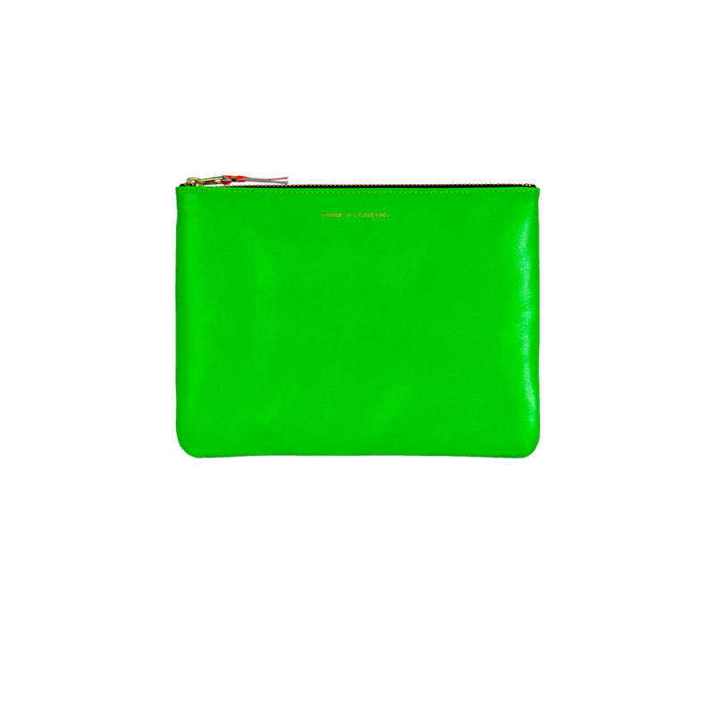 Comme des Garçons WALLET SA5100SF SUPER FLUO, Blue/Green