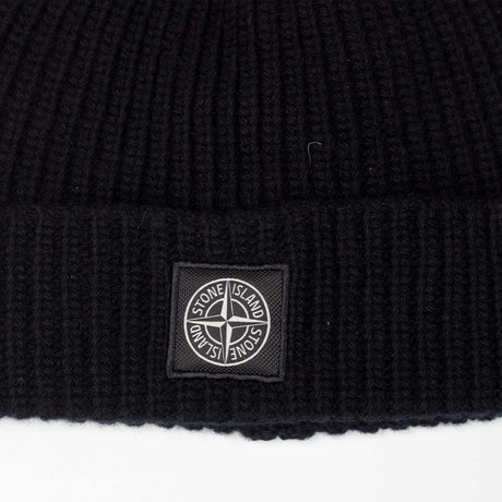 Stone Island N10B5 BEANIE, Black
