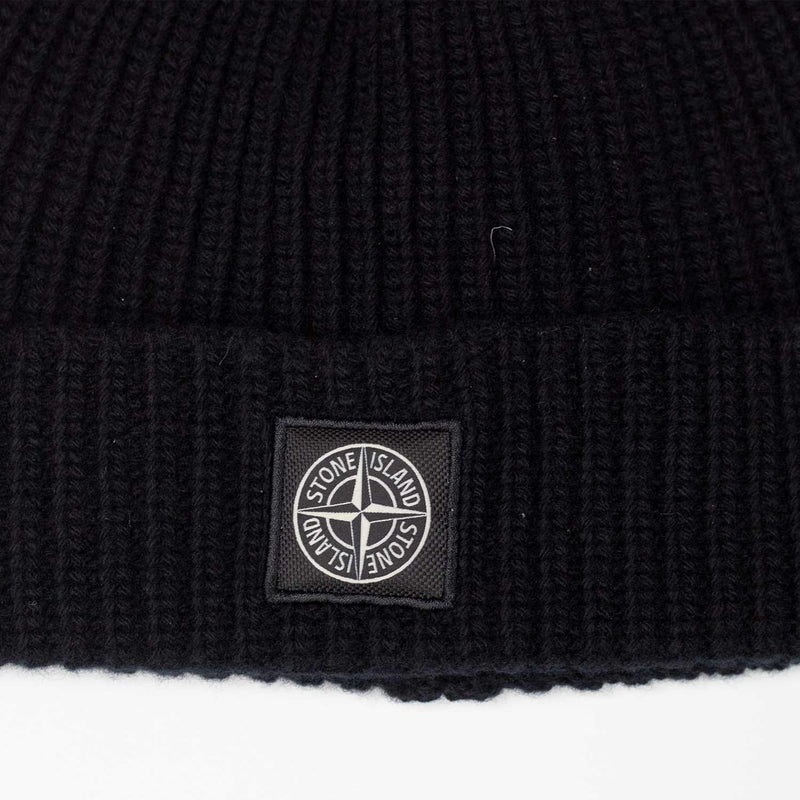 Stone Island N10B5 BEANIE, Black