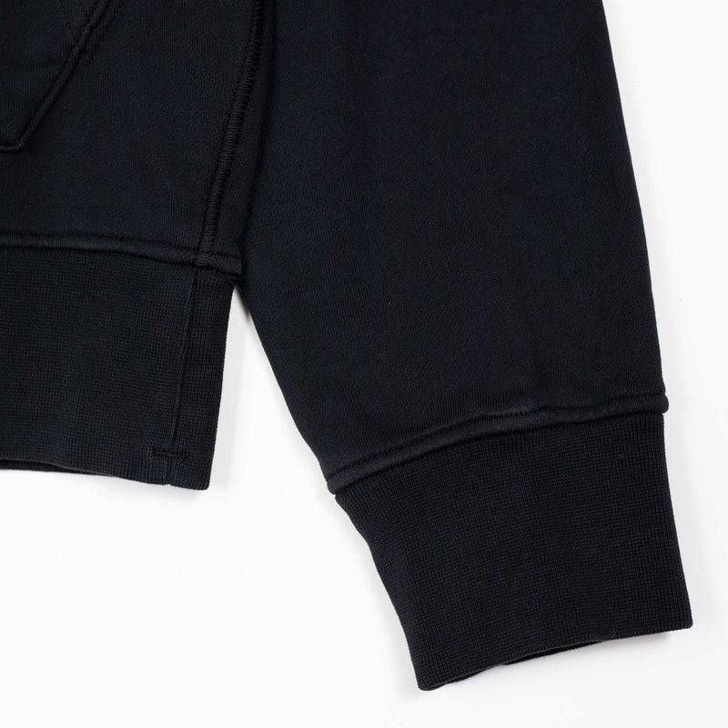 Stone Island 64151 HOODED SWEATSHIRT, Black - Image 5