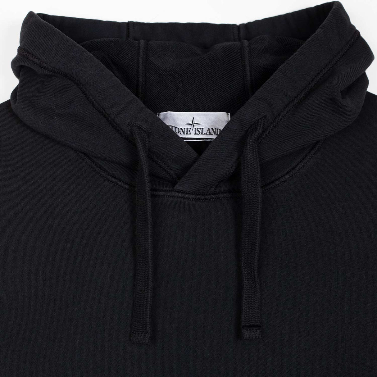 Stone Island 64151 HOODED SWEATSHIRT, Black - Image 3