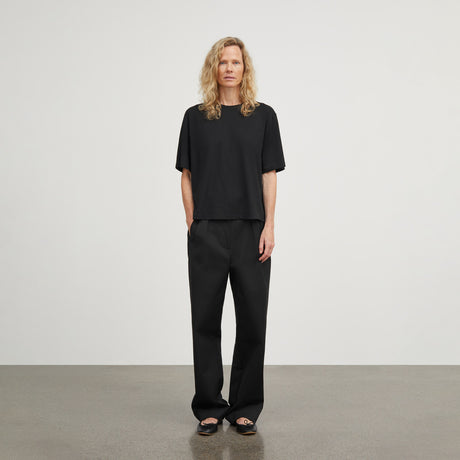 Skall Studio ANDY OVERSIZE TEE, Black