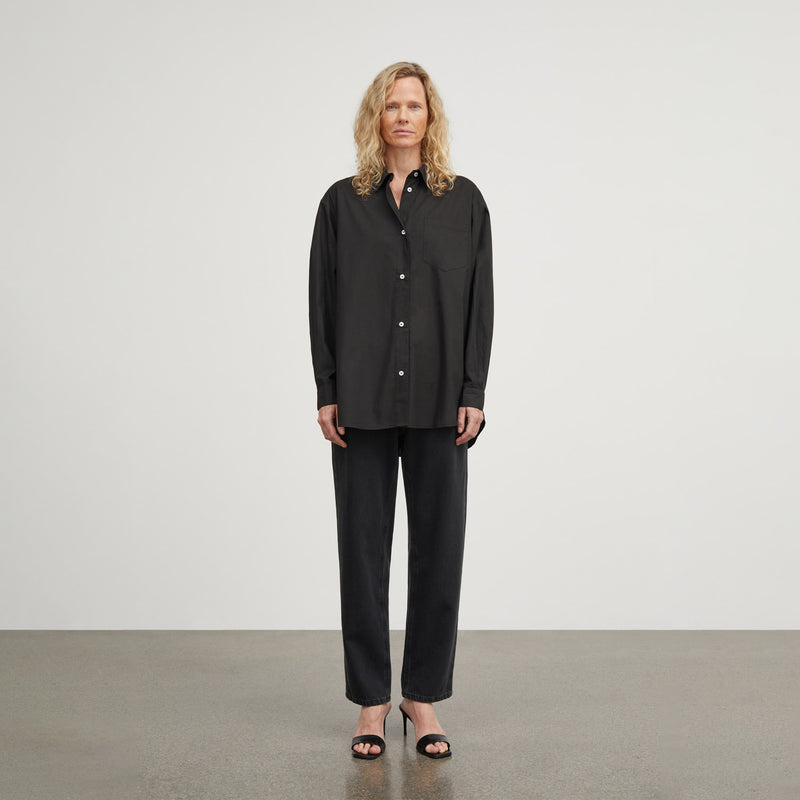 Skall Studio EDGAR SHIRT, Black