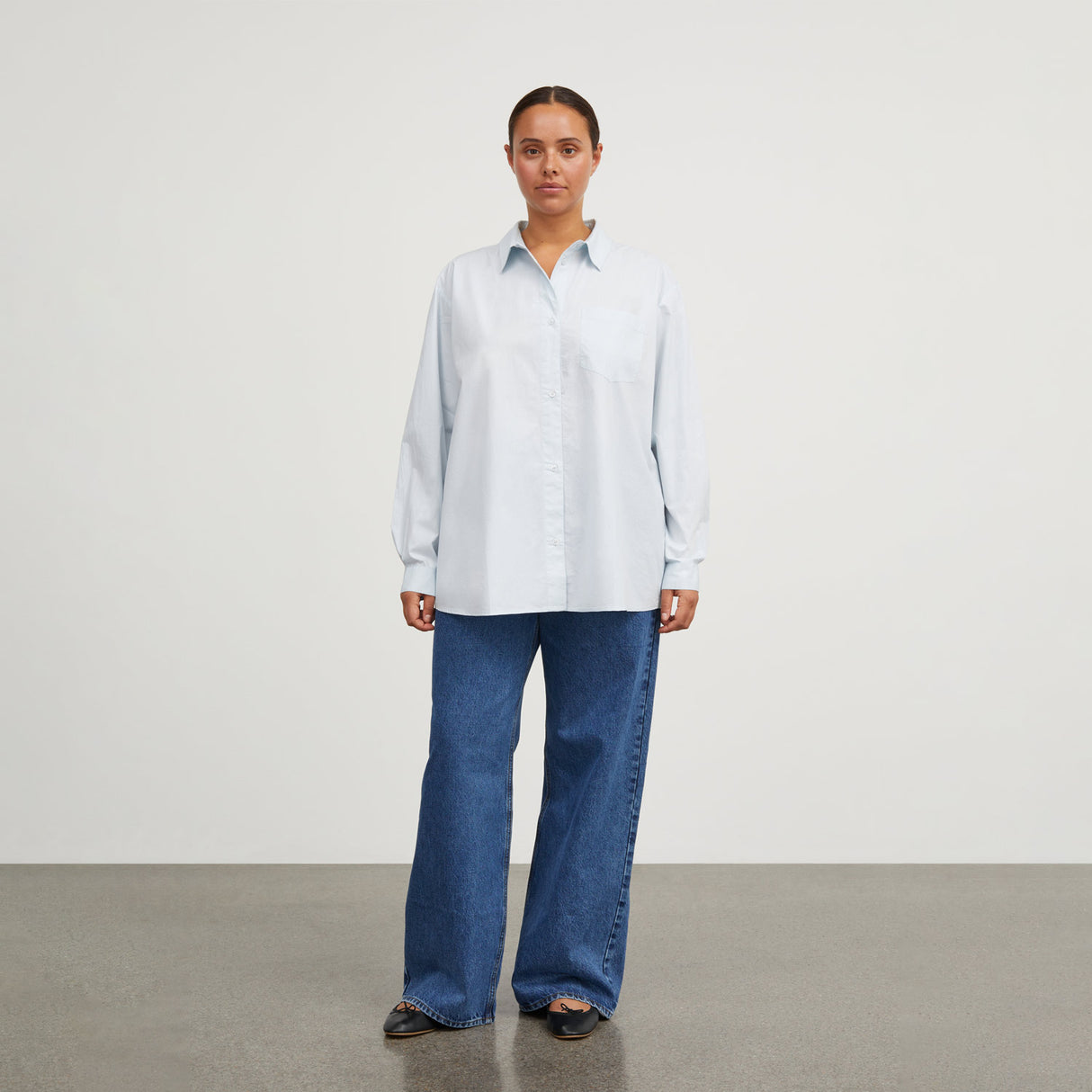 Skall Studio EDGAR SHIRT, Light Blue