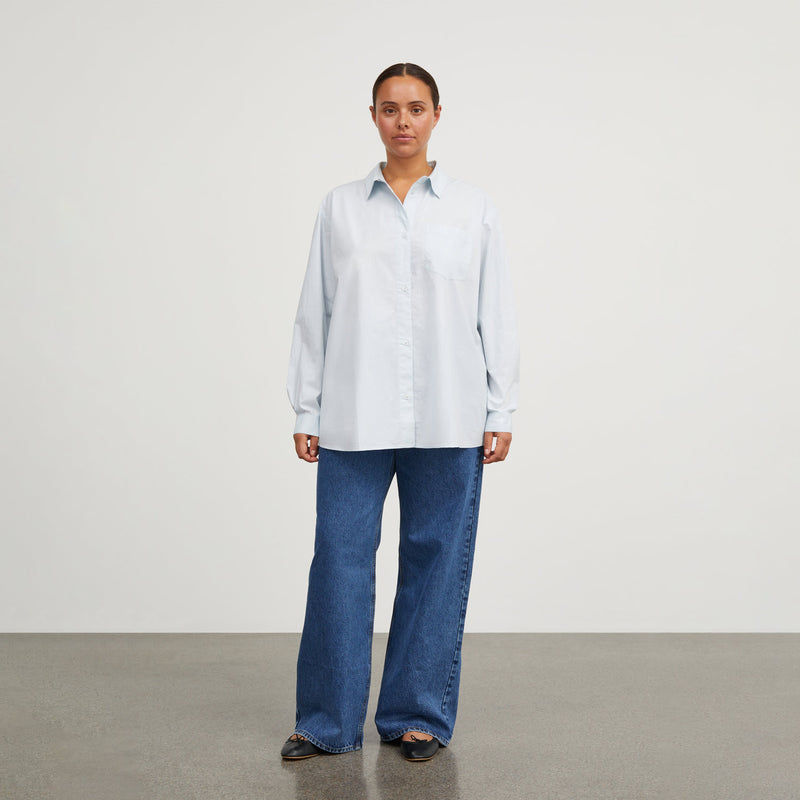 Skall Studio EDGAR SHIRT, Light Blue